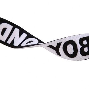 Bande élastique jacquard tissée en polyester à haute ténacité pour ceinture de pantalon, prix raisonnable, avec marque personnalisée Tewei - Product Image 3