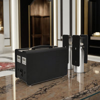 Diffuseur d'huiles essentielles en métal de luxe personnalisé de 1000 ml avec machine à parfum sans eau à double flamme pour l'aromathérapie, grands espaces pour les hôtels