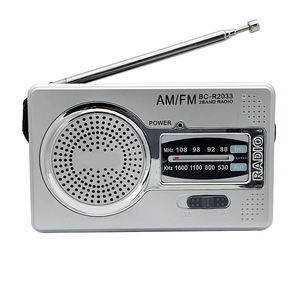 Factory Custom High Sensitive Radio AM FM Dual Band Mini <b>Pocket</b> Radio Telescopic Antenna Analog <b>Scale</b> Built In Speaker Outdoor - Product Image 1