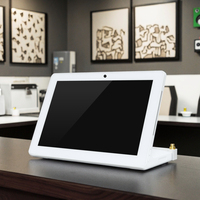 Tablette Android à écran tactile en forme de L de 10,1 pouces avec 2+32 Go de mémoire pour la publicité dans les magasins, utilisée par les restaurants, les banques pour les commandes