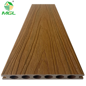Design moderno Co-estrusione legno legno legno composito Euro Decking Board impermeabile all'aperto per la pavimentazione Trex con Decking WPC - Product Image 5