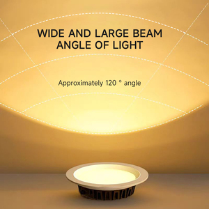 <span class=keywords><strong>Downlight</strong></span> <span class=keywords><strong>LED</strong></span> de 4 pulgadas Smart 20W 30W Regulable Comercial Delgado Redondo Empotrado IP20 AC Powered 5 años de garantía MOQ bajo luminoso - Product Image 3