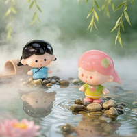 Vente en gros 2026 Mystery Box XIWAN & VUUYOO Wuyou Dawa Série Élégance des Parchemins PVC Style Chinois Figurine Miniature à l'échelle 1/12 Sachet Surprise