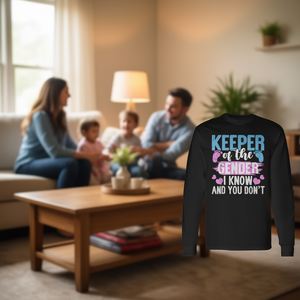 Camiseta de manga larga Keeper Of The Gender I Know And You DonT - Product Image 3