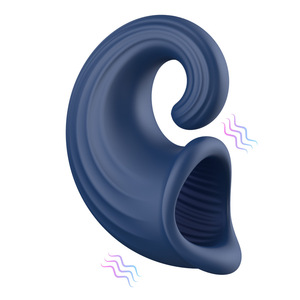 Horn Shaped Male Masturbator Sex Toys for Men <strong>Penis</strong> Massager Sucker Cock Massager Premium Product for Individual Pleasure - Product Image 4