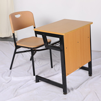 Conjunto de Mesa y Silla Individual para Estudiantes, Cumple con DepEd, Económico y Duradero, Muebles Escolares para Aulas de Primaria/Secundaria en Filipinas
