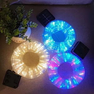 Luci LED a Forma di Tubo Solare ad Alta Trasmittanza, Illuminazione per Atmosfera Festiva, Decorazione per Cortile, Matrimoni, Finestre, Vacanze, Natale, <span class=keywords><strong>Balcone</strong></span> - Product Image 2
