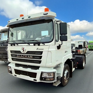 Buena calidad y bajo precio 4*2 Radio Control Heavy Duty Tractor Truck Mining Transportation 4x2 210hp Tractor Truck for Sale - Product Image 1