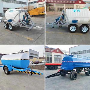 China Acero inoxidable 30000 litros 40cbm Remolque cisterna de agua Solución móvil de almacenamiento y transporte de agua de alta capacidad - Product Image 4