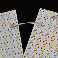 Feuille lumineuse LED flexible CCT réglable 24V, panneau haute densité avec CRI 95 IP20 pour l'éclairage de cuisine