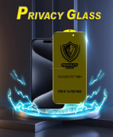 99H 0.3Mm Og Esd prix de gros mobile téléphone verre trempé Film confidentialité téléphone protecteur d'écran pour Iphone 15 16 Pro Max