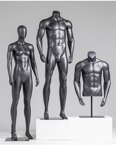 공장 가격 출고 준비 근육 남성 마네킹 유리 섬유 마네킹 스포츠 - Product Image 1