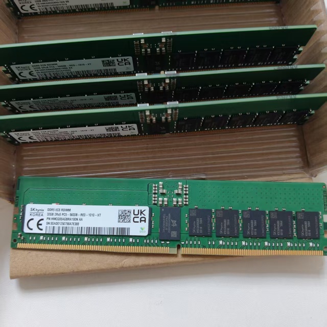 DDR5 32G PC5-5600B EC8 RDIMM 2Rx8 HMCG88AGBRA190N RAM Server Memory Module