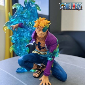 Figuras de Anime Hechas a Mano al por Mayor, One Piece, Pose de Sentadilla, Pájaro Inmortal, Marco, Hermano del Caballito, Modelo Hecho a Mano, Adornos - Product Image 1