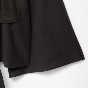 SHENZHU Abrigo de Mujer 2025, Nuevo Estilo de Moda, Cinturón Decorado con Tela de Lana, Chaqueta Vintage de Manga Larga, Sobrecamisa Chic - Product Image 6