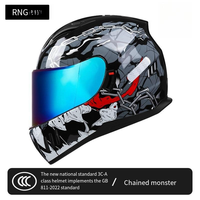Casque de moto modulaire ABS BY-168 à prix d'usine avec double visière et fermeture à dégagement rapide