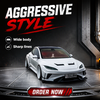 Kit Carrosserie Style Yk Rbot pour Tesla Model 3 2023+ – Spoiler, Capot, Pare-chocs Avant et Arrière, Jupes Latérales – Nouvelle Amélioration, Vente Flash, Qualité Supérieure