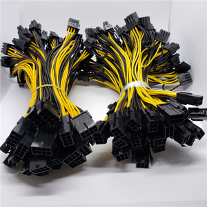 GPU PCI E Express PCIe PCI-E 6 pin 8 pin để 2 x kép 8 pin 6 + 2 Nam đồ họa Video Card Splitter Extention cung cấp điện Cáp - Product Image 6