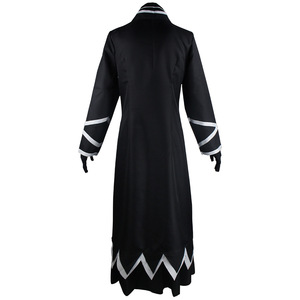 Tenue de cosplay Kurosaki Ichigo, costume d'anime Bleach, uniforme de Shinigami, version endommagée par la bataille, ensemble complet, matière polyester - Product Image 3