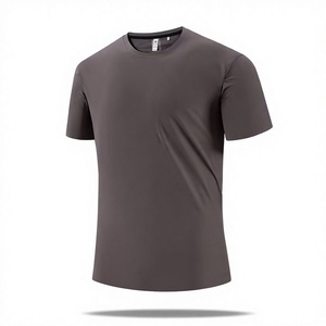 Wholesale Custom Men Gym T-shirt 100 <b>Polyester</b> Quick Dry Sublimation Oversized Fit Casual Men <b>Tshirt</b> For Men - Product Image 2