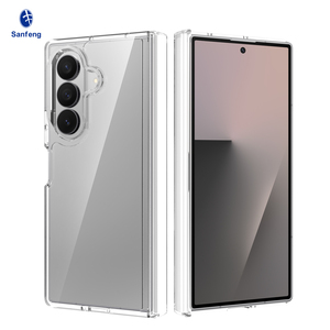 Coque de téléphone portable transparente personnalisée <span class=keywords><strong>pour</strong></span> Samsung Z Fold 7 8 pliable avec protection de charnière, anti-rayures et antichoc - Product Image 1