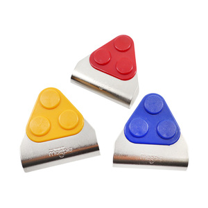 [MAGNETO] Clip magnético de colores para tablero de anuncios de refrigerador y uso de notas - Product Image 1