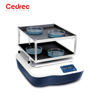 Agitateur décolorant multifonction à mouvement alternatif avec minuterie et vitesse variable numérique pour laboratoire