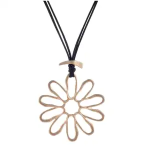 Colar de joias da moda 925 para presente, colar com corrente de elo banhado a ouro e prata com diamante, flor de recém-nascimento, logotipo personalizado