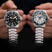 VVS Nouvelle Été Montre Homme Mécanique Automatique Mouvement 8215 Fort Lumineux 100M Étanche OEM ODM Low MOQ