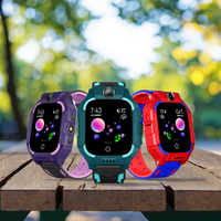 Montre connectée pour enfants Q19 2G Ultra avec GPS, lampe de poche CDMA, localisation LBS, caméra, appel SOS, fonction de rappel et boussole, étanche