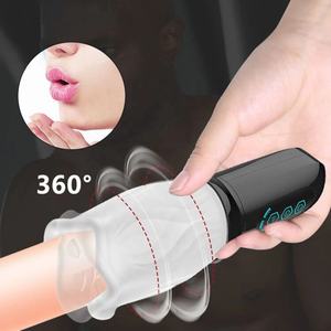 360 स्वचालित रोटेशन थरथानेवाला पुरुषों लिंग योनि कृत्रिम बिल्ली Glans पुरुष हस्तमैथुन मशीन Masturbator Sextoy - Product Image 1