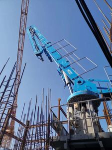 Pluma Distribuidora de Hormigón Autotrepante Hidráulica de 28m 32m 33m 36m de Suministro de Fábrica JIUHE para Construcción - Product Image 3