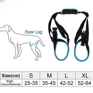 Harnais de soutien pour chiens âgés ou handicapés, pour les pattes arrière et les hanches, aide à la marche et à la levée des animaux de compagnie, pour blessures articulaires - Product Image 4
