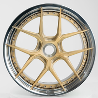 Jantes forgées bicolores YAGU Custom 2 pièces S101SC 20 21 22 23 24 pouces pour BMW M3 M4 G80 G82 Range Rover Benz Cullinan