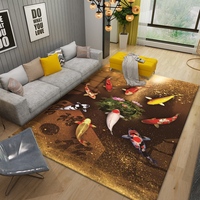 Tapis de salon neuf, lavable, antistatique, pour canapé, chambre, tapis de sol haut de gamme, luxe léger, imperméable, pour table basse