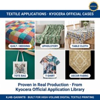 Originele Kyocera KJ4B QA06NTB Printkop 2656 Nozzles 30kHz Waterige Inkt Digitale Textielprinterkop OEM Voorraad Groothandel