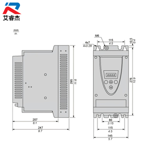 ซอฟต์สตาร์ทเตอร์ ATS22D88Q ของแท้ใหม่เอี่ยมสำหรับมอเตอร์แบบอะซิงโครนัส 230-440V 22-45kW Altistart 22 ซอฟต์สตาร์ทเตอร์ ATS22D88Q - Product Image 2