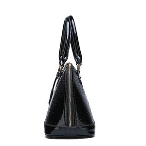 <span class=keywords><strong>2019</strong></span> la india último modelo de producto de patrón de cocodrilo brillante patente de lujo de cuero de señoras bolsos de bandolera bolsos para mujeres - Product Image 2