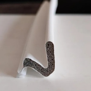 Joint d'étanchéité de porte en <span class=keywords><strong>mousse</strong></span> PU en forme de V extra long de 40 pieds, installation par vis, pour grands espaces, installation facile, anti-vent, chambre à coucher - Product Image 1