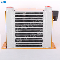 Radiateur d'huile hydraulique en aluminium refroidi par air AH0607T, échangeur de chaleur, refroidisseur d'huile hydraulique avec ventilateur