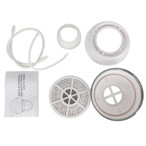 Usine 8 couches boule filtre <span class=keywords><strong>de</strong></span> <span class=keywords><strong>bain</strong></span> 8 étapes baignoire robinet filtre à eau boule minérale Purification <span class=keywords><strong>de</strong></span> l'eau douche baignoire filtre - Product Image 2
