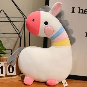 Nouveaux jouets créatifs : Grand coussin de 40 cm en forme de licorne, canard ou crocodile, mignon, pour cadeaux d'enfants, décorations d'intérieur, jouets en peluche - Product Image 5