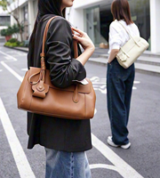 Sac à main élégant pour femmes, nouveau style de luxe, design tendance, doux, imperméable, rétro, mode, sac bandoulière pour le shopping