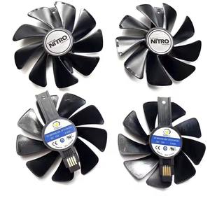 Ventillador enfriador de tarjeta GPU CF1015H12D 95มม. พาราแซฟไฟร์ไนโตร <span class=keywords><strong>RX580</strong></span> RX590 <span class=keywords><strong>8G</strong></span> OC RX480 <span class=keywords><strong>8G</strong></span> RX570 4G RX 470 4G GDDR5 Ref - Product Image 2