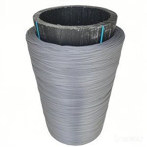Spun Recycled PVC <strong>Dty</strong> 100% Polyester Filament Textured Yarn Cord for Crochet Bags Sewing <strong>Thread</strong> Fabric - Product Image 1