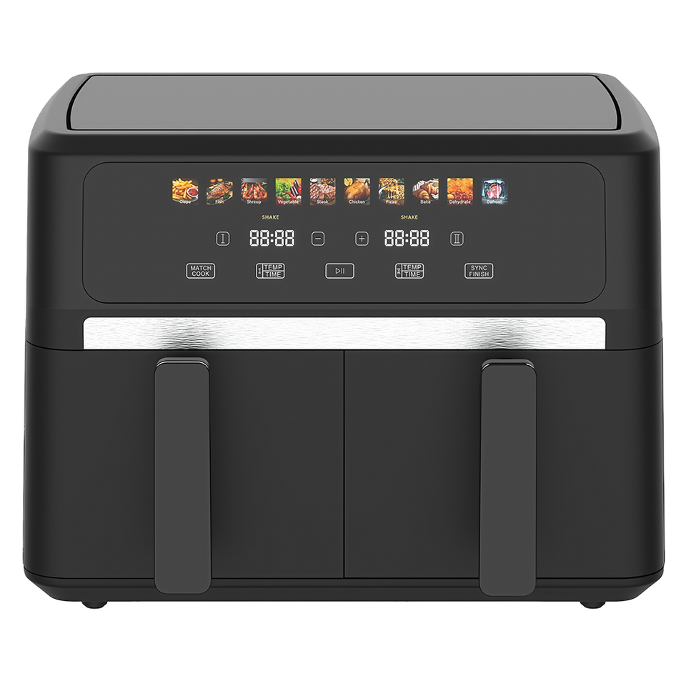 200 Adjustable Temperature Double Basket Air Fryer