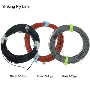 Naufrage Rapide Coulant Lignes de Pêche à la Mouche <span class=keywords><strong>Truite</strong></span> Lac D'eau Salée Pêche Ligne Boucle Exposée (B10) - Product Image 1