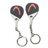 2 Side Emboss Evgrave Logo personnalisé et couleur Shape Beach Padel Racket Kechain