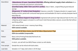 <span class=keywords><strong>Coussin</strong></span> d'allaitement et de confort respirant <span class=keywords><strong>pour</strong></span> bébé, 100 % coton, en forme de cale inclinée – Vente chaude en gros - Product Image 5