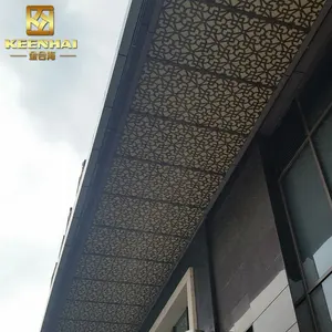 산업 스타일 알루미늄 천장 패널 스프레이 페인트 분말 코팅 표면 단열 새로운 스타일 건축 자재